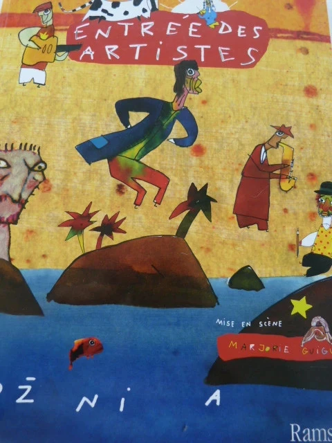 entrée des artistes